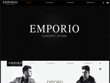 Tablet Screenshot of emporio-boutique.com